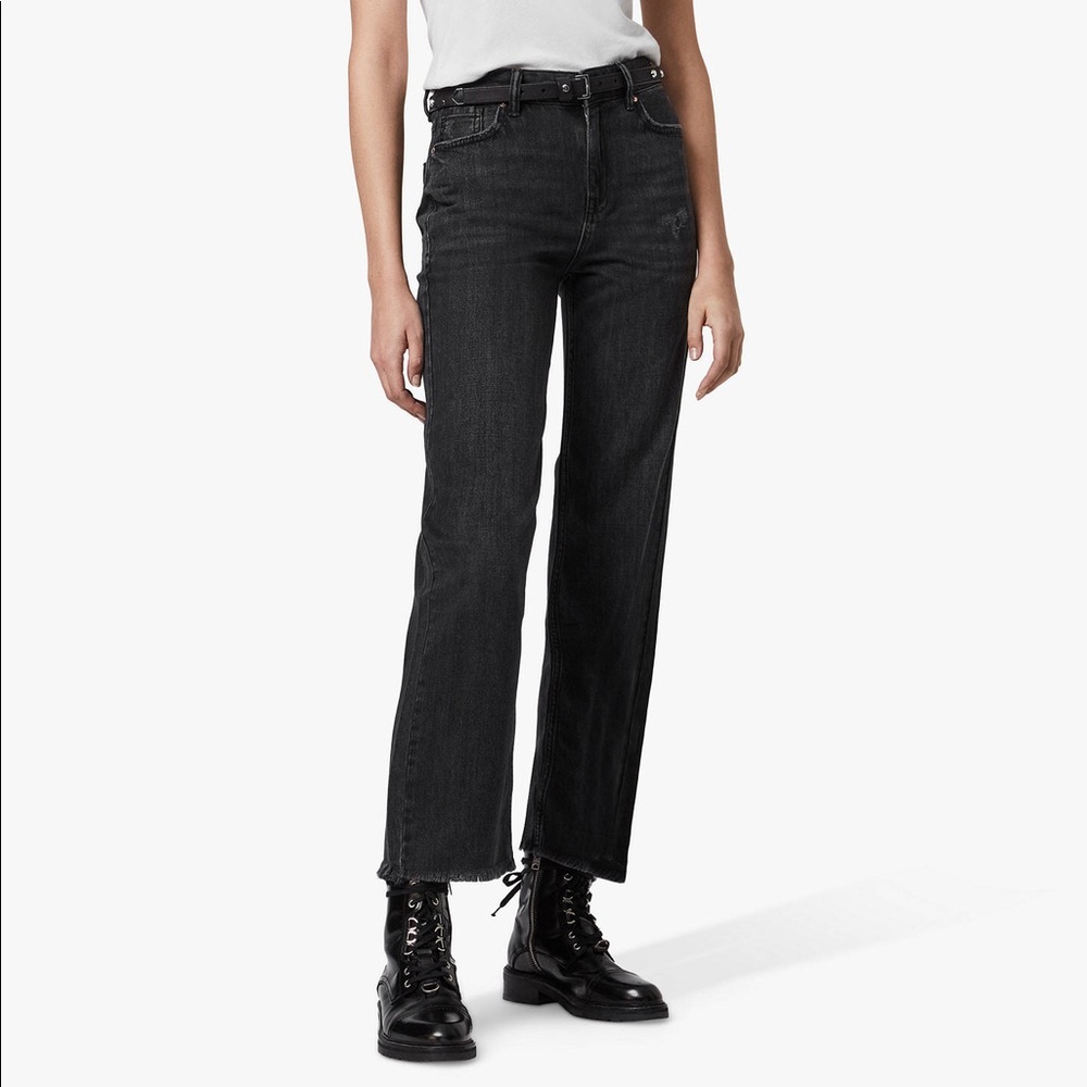All Saints Ash High Waisted Boyfriend Jeans | NWOT